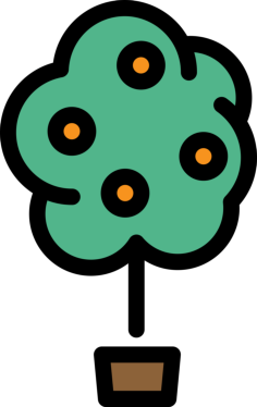 Lemon Tree Vinyl Cutting Svg File, Free Vectors File
